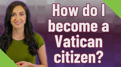 vatican government|vatican citizenship requirements.